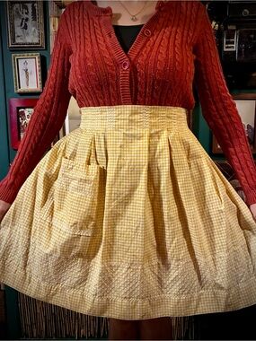 Vintage handmade apron